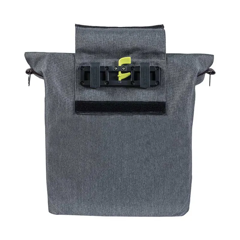 Basil City Shopper 32L Double Bicycle Pannier Bags in Grey-1